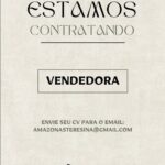 Vaga de emprego para Vendedora