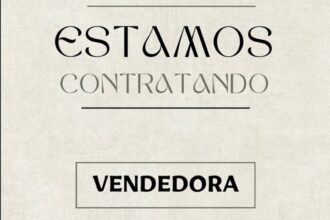 Vaga de emprego para Vendedora