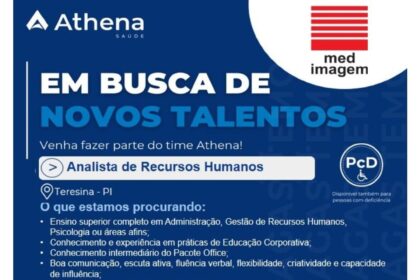 Vaga de emprego para Analista de RH