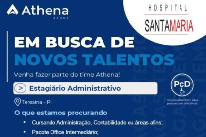 Vaga de Estágio para Administração 