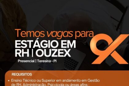 Vaga de Estágio para RH 