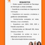 Vaga de emprego para Analista de Segurança