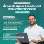 Vaga de emprego para Apoio Assistencial e/ou Administrativo (PCD)