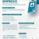 Vaga de emprego para Assistente ADM
