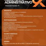 Vaga de emprego para Assistente Administrativo