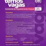 Vaga de emprego para Assistente de DP