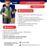 Vaga de emprego para Auxiliar de Estoque