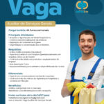 Vaga de emprego para Auxiliar de Serviços Gerais