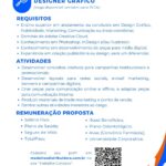 Vaga de emprego para Designer Gráfico