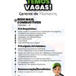 Vaga de emprego para Gerente de Marketing