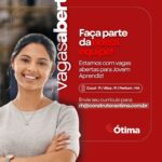 Vaga de emprego para Jovem Aprendiz