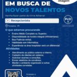 Vaga de emprego para Recepcionista