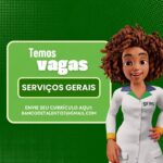 Vaga de emprego para Serviços Gerais