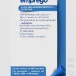 Vagas de emprego para Auxiliar Administrativo