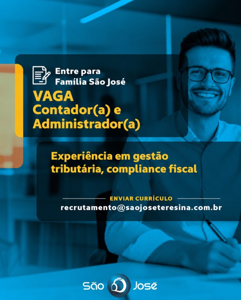 Vagas de emprego para Contador(a) e Administrador(a)