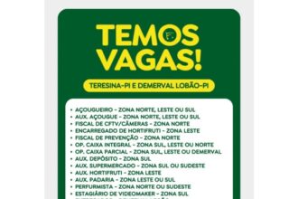 Diversas vagas