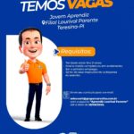 Vaga de emprego para Jovem Aprendiz