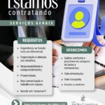 Vaga de emprego para Serviços Gerais
