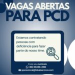 Vaga de emprego para PCD