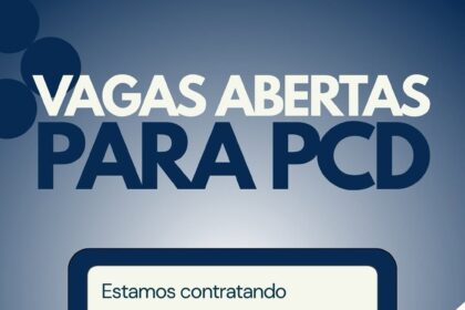 Vaga de emprego para PCD