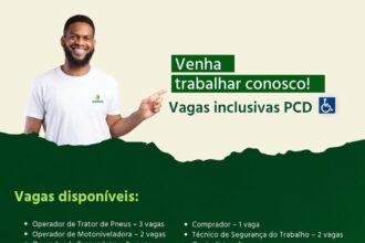 Vaga de emprego para PCD no Piauí
