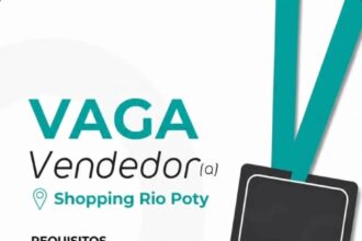 Vaga de emprego para Vendedor
