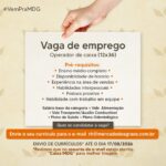 Vaga para Operador de Caixa em Teresina