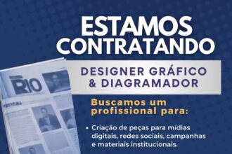Vagas de emprego para Designer Gráfico e Diagramador
