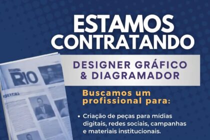 Vagas de emprego para Designer Gráfico e Diagramador