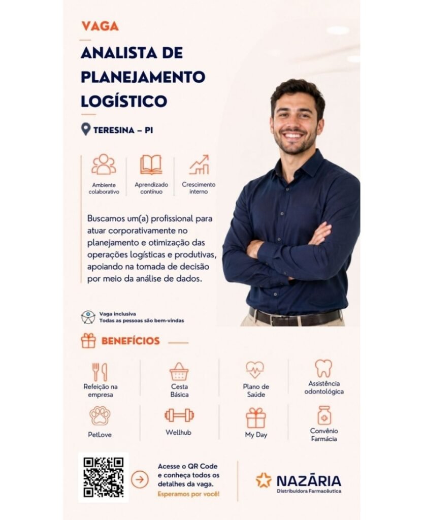 Vaga de emprego para Analista de Planejamento Logístico