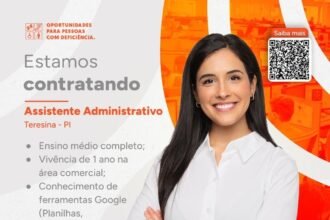 Vaga de emprego para Assistente Administrativo