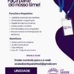 Vaga de emprego para Atendente