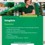 Vaga de emprego para Estagiário