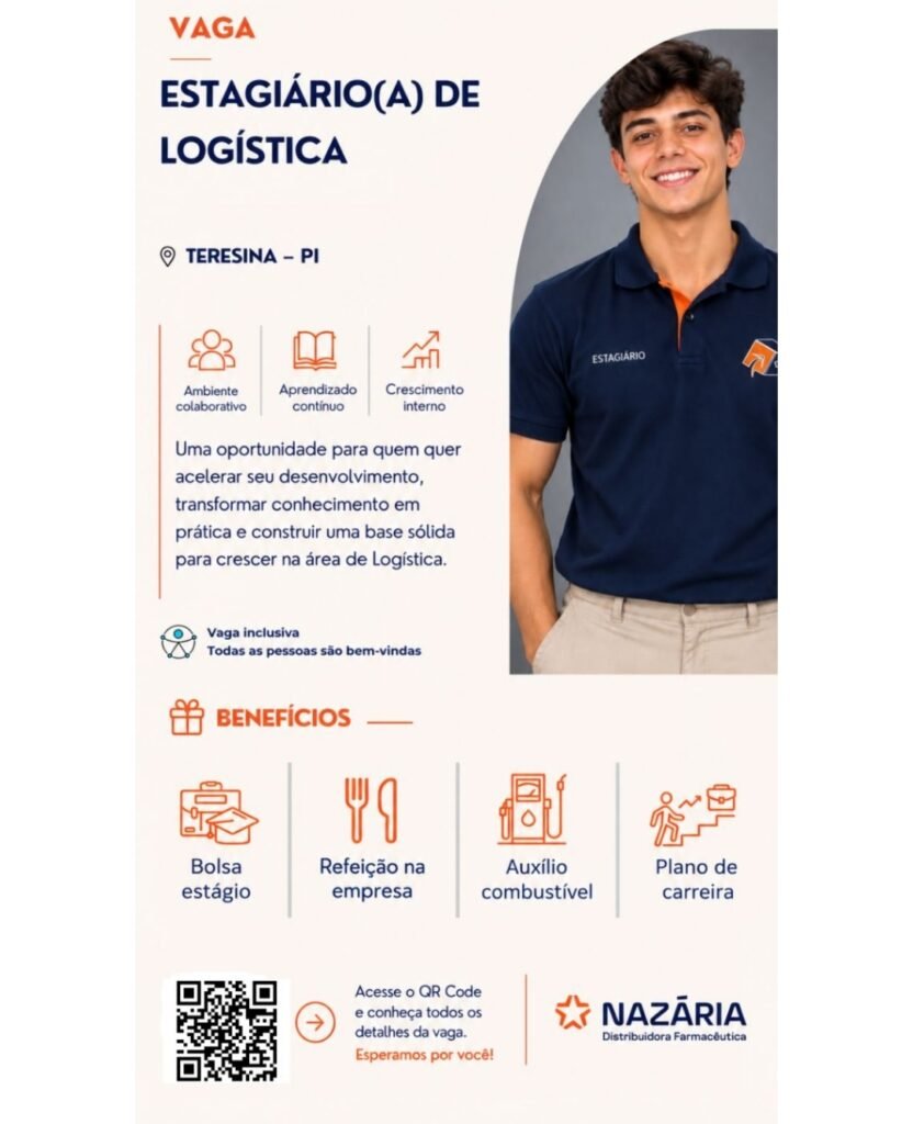 Vaga de Estágio para Logística