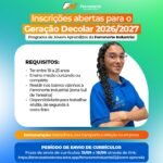 Vaga de emprego para Jovem Aprendiz