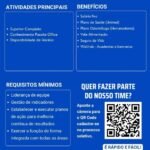 Vaga de emprego para Supervisor de Entrega