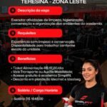 Vaga de Emprego para Auxiliar de Serviços Gerais em Teresina
