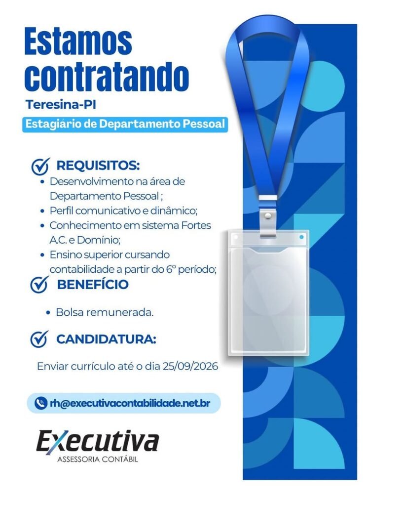 Vaga de Estágio para DP 