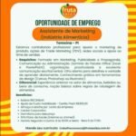 Vaga de emprego para Assistente de Marketing