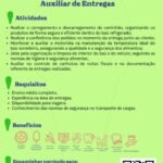 Vaga de emprego para Auxiliar de Entregas