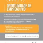 Vaga de emprego para PCD