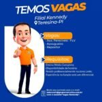 Vagas de emprego para Aux. Perecíveis (FLV), Açougueiro e Repositor