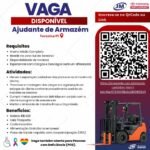 Vaga de emprego para Ajudante de Armazém