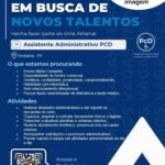 Vaga de emprego para Assistente Administrativo (PCD)