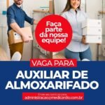 Vaga de emprego para Auxiliar de Almoxarifado