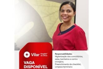 Vaga de emprego para Auxiliar de Serviços Gerais