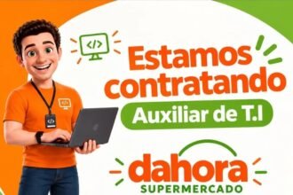 Vaga de emprego para Auxiliar de T.I