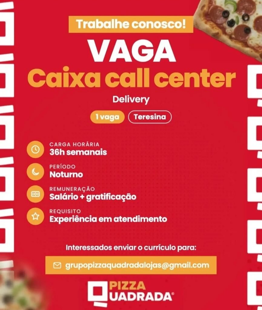 Vaga de emprego para Caixa Call Center