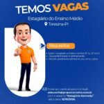 Vaga de Estágio para Ensino Médio