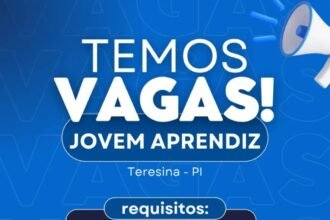 Vaga de emprego para Jovem Aprendiz